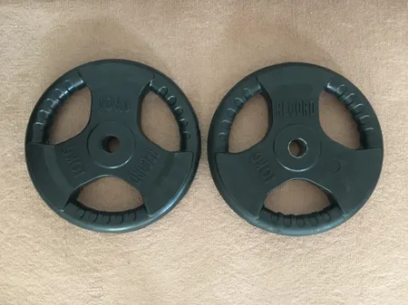 وزنه هالتر فرمانی خانگی 10 کیلویی دو عددی