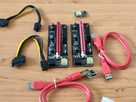 رایزر گرافیک تبدیل PCI EXPRESS X1 به X16 مدل VER009S