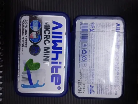 نخ دندان آل وایت مدل MICRO MINT بسته 54 عددی