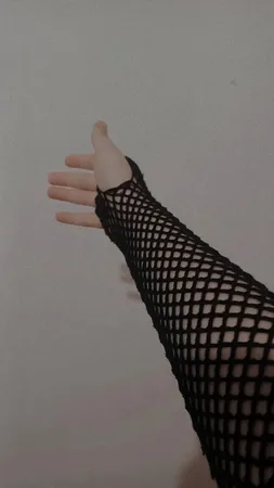 ساق دست زنانه مدل فیش نت دو انگشتی