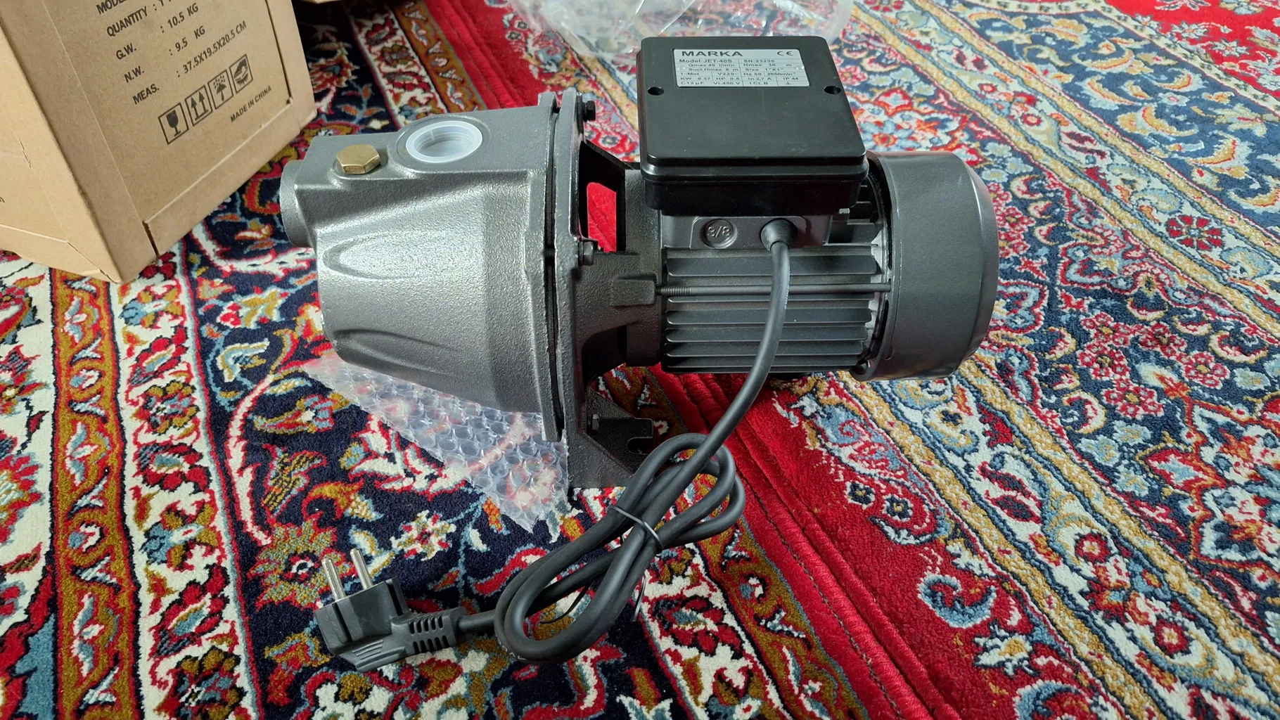 پمپ آب مارکا مدل jet 40s