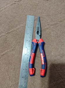 تجریه خرید انبر دم باریک و پرس سرسیم وایرشو فوق صنعتی ایمتاپ مدل EPLRL0821 سایز 8 اینچ