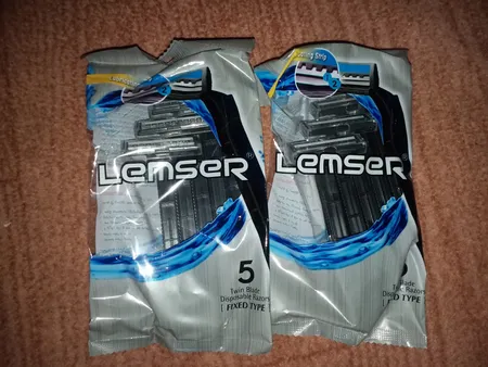 تیغ خودتراش لمسر کد 202 بسته 2 عددی