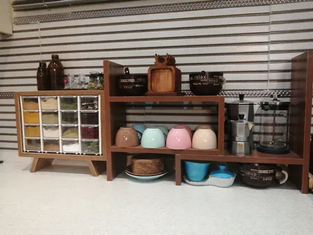 کتابخانه رومیزی مدل  K2