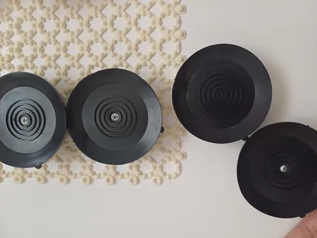 پایه لرزه گیر ماشین لباسشویی مدل RS مجموعه 4 عددی