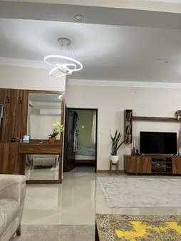 لوستر  چشمه نور مدل مدرن کد FA6602/3H-WT