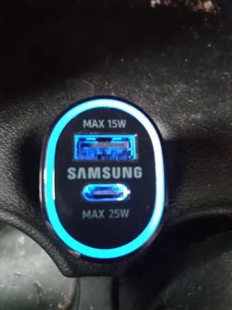 شارژر فندکی سامسونگ مدل DUO 25W/15W