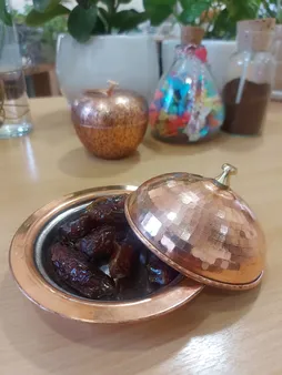 ظرف کره و پنیر مسی مس زنجان