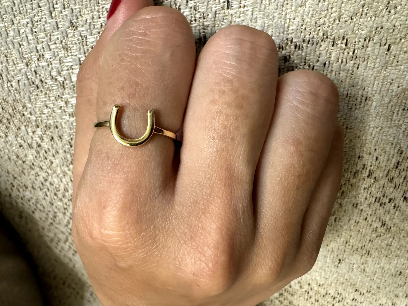 انگشتر طلا 18 عیار زنانه ناریا مدل H230