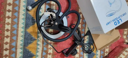 رینگ لایت مدل گیره ای