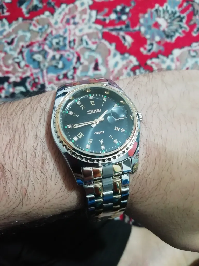 ساعت مچی عقربه ای مردانه اسکمی مدل 9098M-NP
