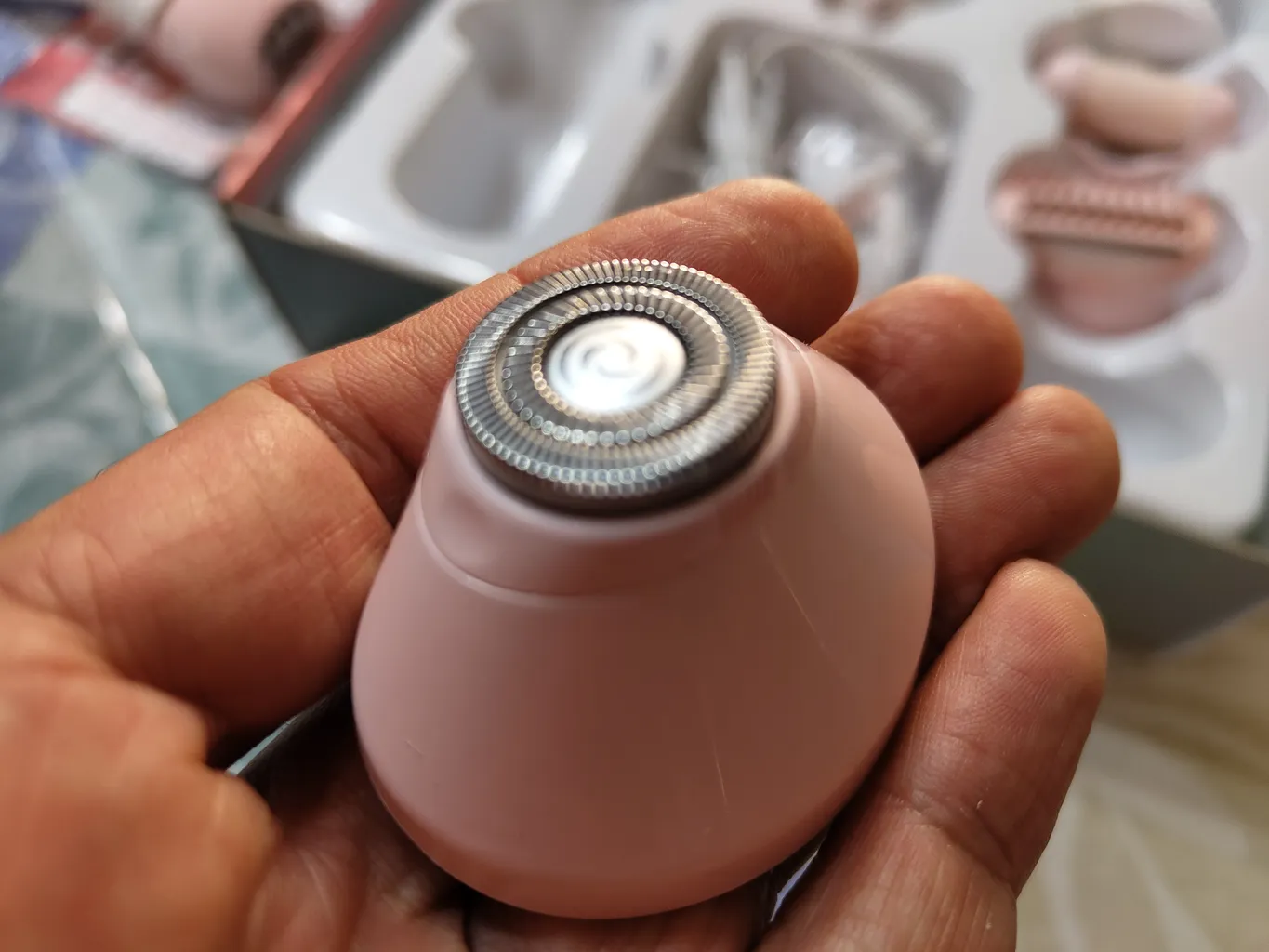 ست اصلاح موی بدن بانوان وی جی ار مدل V-733