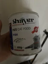تجریه خرید کنسرو گربه شایر مدل پته ماهی وزن 800 گرم