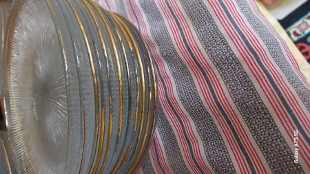 بشقاب میوه خوری نوری تازه مدل سولو بسته 6 عددی