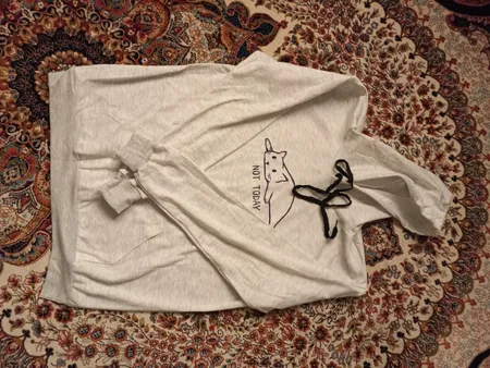 هودی زنانه طرح Not Today کد S361