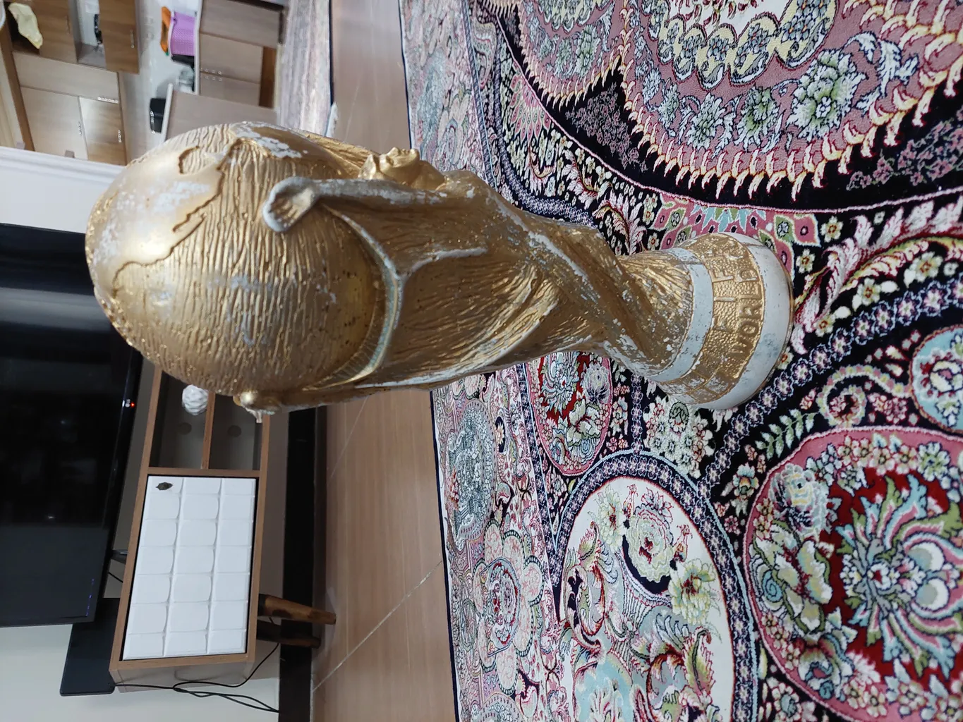 مجسمه گالری هنری کهن مدل کاپ جام جهانی