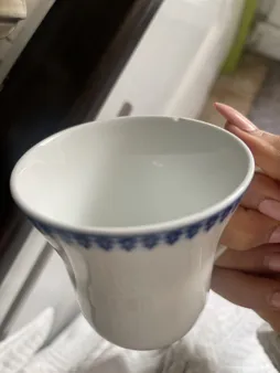 ست فنجان و نعلبکی 12 پارچه چینی زرین ایران مدل چای خوری شهرزاد 9 سمرقند درجه سه