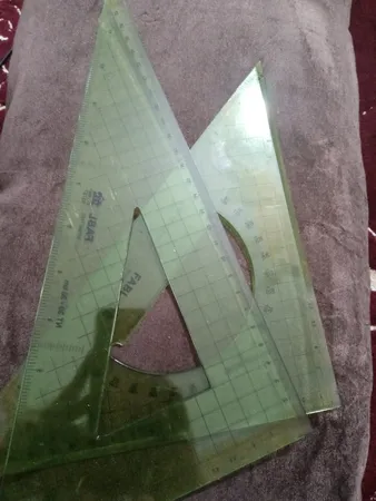 ست گونیا 30 درجه و 45 درجه فابل کد FB406