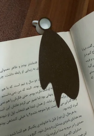 نشانگر کتاب مدل فنجان قهوه
