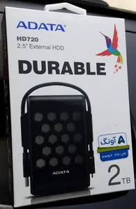 تجریه خرید هارد اکسترنال ای دیتا مدل HD720 ظرفیت دو ترابایت دارای رابط USB Type-A 3.2