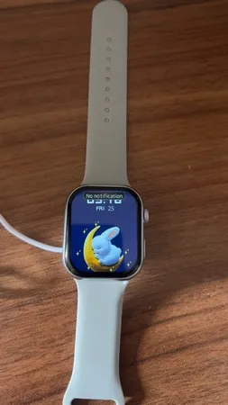 ساعت هوشمند 45 میلی‌متری کیوکویر مدل KW25 MAX series 10 با بند سیلیکونی