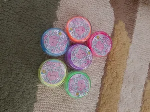 تجریه خرید پودر رنگ اسلایم تپلی مدل Black Light بسته 6 عددی