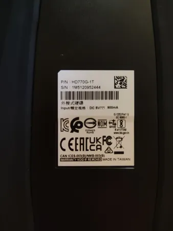 هارد اکسترنال ای دیتا مدل HD770G  ظرفیت یک ترابایت دارای رابط USB Type-A 3.2