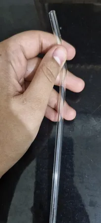 نی نوشیدنی مدل شیشه ای بسته 6 عددی