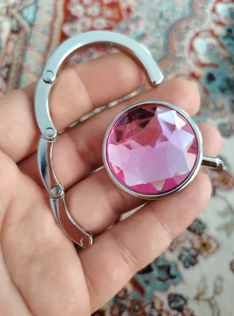 هنگر کیف زنانه مدل کریستالی ورونا