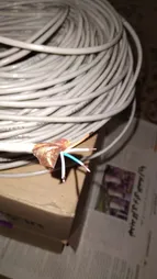 کابل تلفن مدل 2x2 طول 50 متر