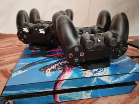 پایه شارژر دسته بازی پلی استیشن 4 دابی مدل TP4-002