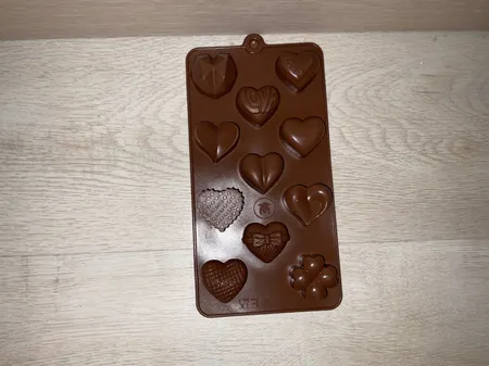 قالب شمع مدل قلب گوناگون