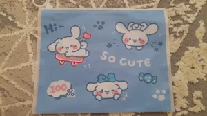 تجریه خرید پوشه مدل زیپ دار طرح خرگوش کد 01