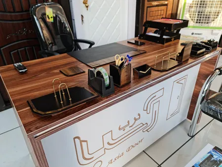 ست لوازم اداری رومیزی مدل آونگ دکو A707 مجموعه 10 عددی