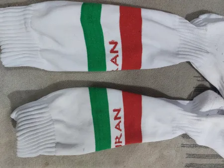 ست 5 تکه لباس ورزشی پسرانه طرح ایران مدل جام جهانی2022