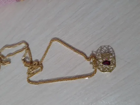 آویز گردنبند طلا 18 عیار زنانه کد 6781