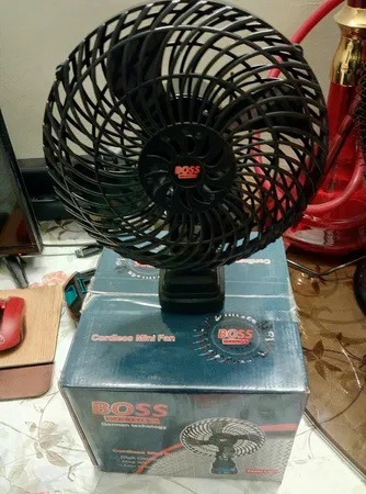 پنکه شارژی رومیزی باس مدل LIFE-STYLE