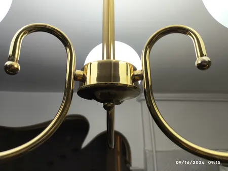 لوستر سه شعله چشمه نور کد 1219.3