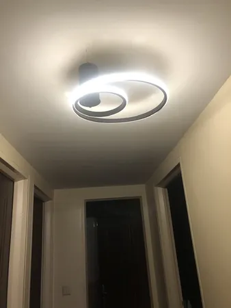 لوستر سقفی چشمه نور کد L6372/2-BK