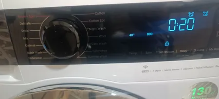 ماشین لباسشویی اتوماتیک دوو مدل LM-861WB ظرفیت 8 کیلوگرم