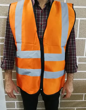 جلیقه ایمنی مدل زیپ دار