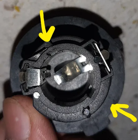 لامپ ال ای دی خودرو سام مدل 9 Power بسته 2 عددی