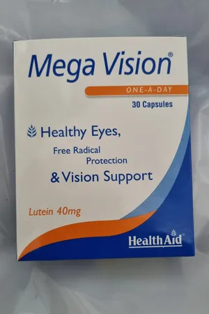 کپسول مگا ویژن پلاس هلث اید بسته 30 عددی