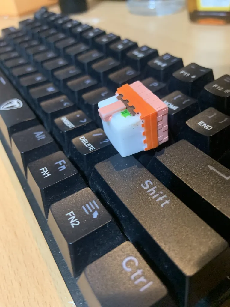 دکمه کیبورد مدل بازی طرح minecraft villager کد 03