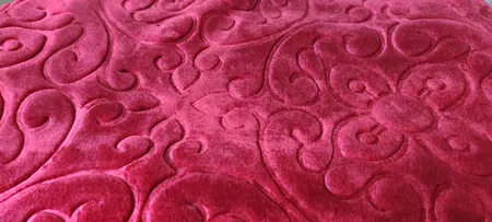 پتو گلبافت مدل گل برجسته سايز 160x220 سانتي متر