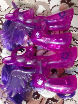 عروسک طرح پونی رینبودش کد 1086 ارتفاع 10 سانتیمتر