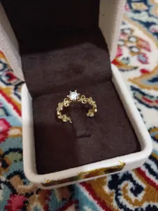 تجریه خرید انگشتر طلا 18 عیار زنانه جواهری سون مدل 2727