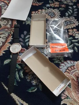 ساعت مچی عقربه ای مردانه آبی یو مدل P4-62