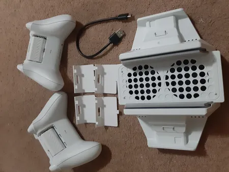 پایه شارژر دسته بازی دابی مدل Dobe TYX-0663 مناسب برای XBOX Sereis S به همراه باطری