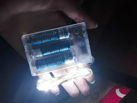 ریسه ال ای دی مفتولی مدل ضد آب طول 5 متر بسته 3 عددی